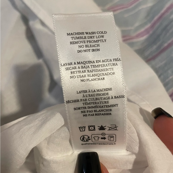 RAILS Striped Midi A-Line Summer Dress with subtle Ruffle Detailing - Picture 4 of 7